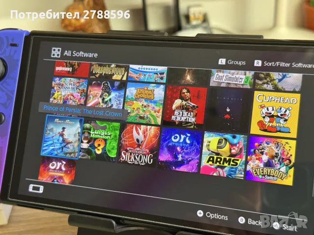 Nintendo switch oled 512gb хакнат, снимка 3 - Nintendo конзоли - 56164042