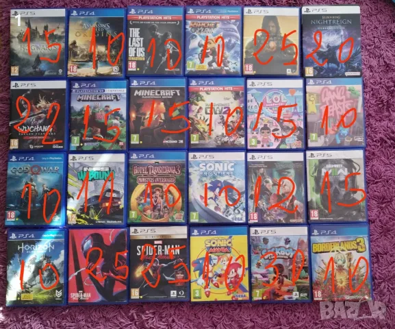 Игри за playstation 4 и playstation 5