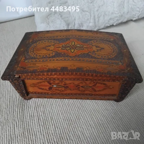 Дървени кутии от едно време , снимка 4 - Декорация за дома - 55905977