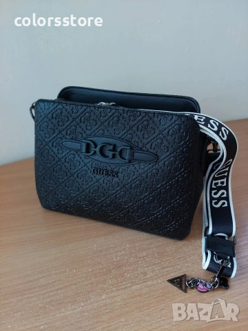 Луксозна чанта Guess/черна код SG-20, снимка 3 - Чанти - 41863358