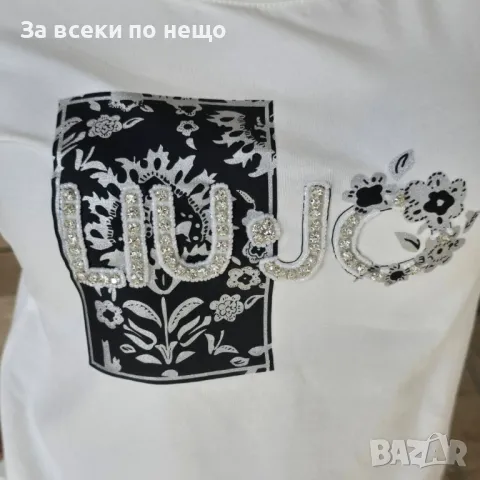 Liu-Jo Дамска Тениска👚Дамска Блуза С Къс Ръкав Лиу-Джо-Различни Цветове, снимка 3 - Тениски - 48932770