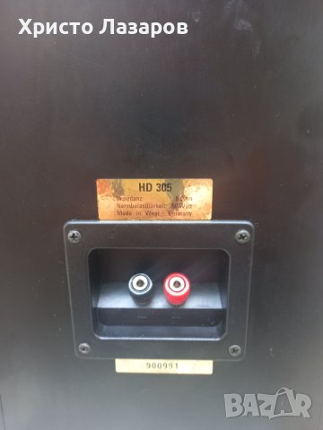 Тонколони Hans Deutsch HD 305 HD, снимка 5 - Тонколони - 42301455