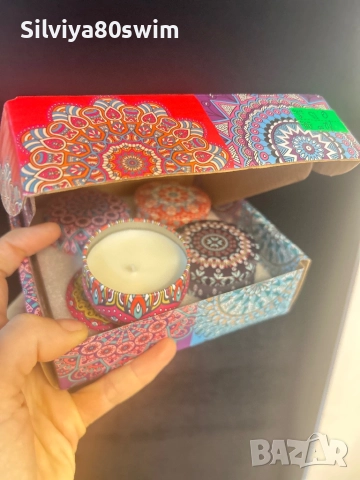 Дамски портфейл+чанта в едно +подарък ароматна свещ, снимка 10 - Портфейли, портмонета - 52329431