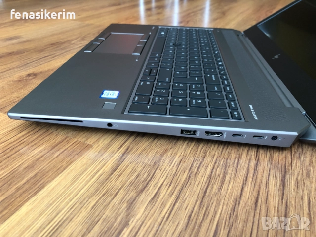 15.6' Full HD IPS Core i9-9880H HP Zbook G6 32GB DDR4/1000GB NVMe/Nvidia RTX 3000 6GB/Бат 6ч, снимка 13 - Лаптопи за работа - 51678767