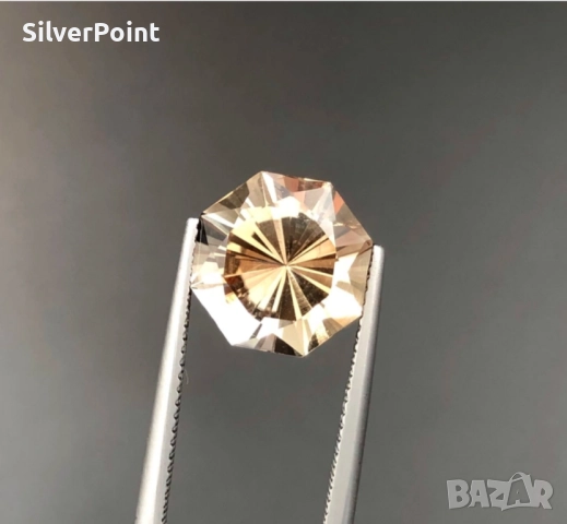 Топаз голям октагон 