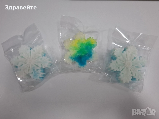 Глицеринови натурални сапунчета с аромат на ябълка, канела и джинджифилови бисквитки , снимка 11 - Други - 52716690