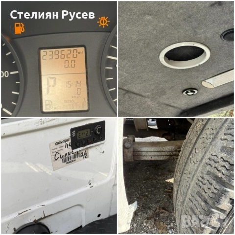 Mercedes Sprinter 311  2.2cdi 109кс / климатик  + печка / автоматик / ДЯСНА ДИРЕКЦИЯ  - цена 12 300л, снимка 6 - Бусове и автобуси - 52078047