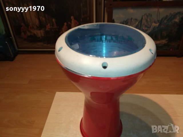 червена голяма тарамбука 41х26см 2302221211, снимка 5 - Ударни инструменти - 35888372