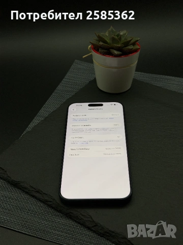 iPhone 17 Pro Max 256GB Deep Blue / Гаранция / Перфектен , снимка 4 - Apple iPhone - 53435444