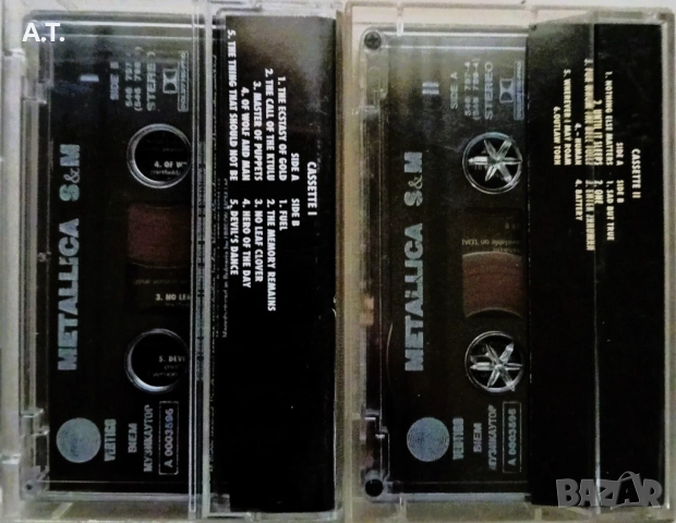 ОРИГИНАЛНИ КАСЕТИ METALLICA, снимка 14 - Аудио касети - 52068164