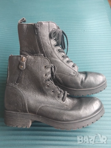 Дамски боти / ботуши - естествена кожа, 40 номер, снимка 2 - Дамски боти - 52356040