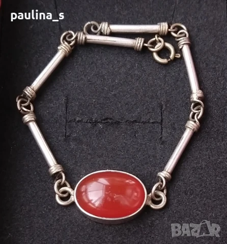 Три различни / Винтидж сребърна гривна , снимка 11 - Гривни - 44757666