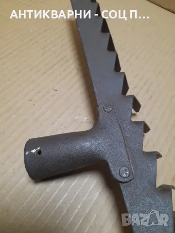 Соц Стар търмък Гребло., снимка 7 - Антикварни и старинни предмети - 48562109