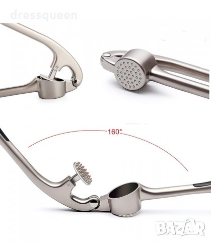 2962 Метална преса за чесън, снимка 4 - Аксесоари за кухня - 34264785