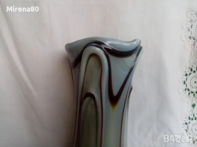 Винтидж ваза - 32 см, снимка 2 - Вази - 49963946