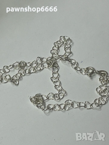 Сребърен синджир проба 925 тегло 2.50 грама , снимка 5 - Колиета, медальони, синджири - 53188657