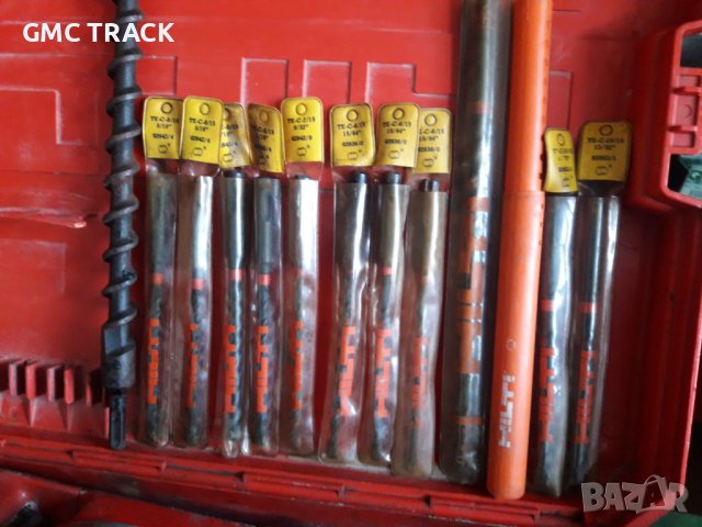 Hilti TE22 комплект с бургии за бетон, снимка 4 - Бормашини - 39320469