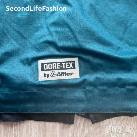 Винтидж яке Löffler Gore-Tex, синьо, мъжко, размер L, снимка 7 - Якета - 53100630
