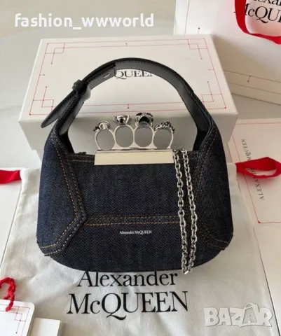 Дамска чанта ALEXANDER McQUEEN-реплика, снимка 1 - Чанти - 47390365