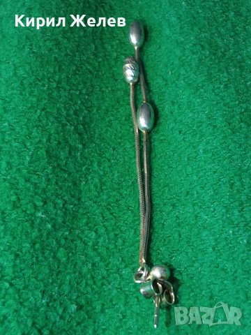 ЕФИРНА НЕЖНА СРЕБЪРНА МОДНА ОБЕЦА СРЕБРО 925 ДИЗАЙНЕРСКИ АРТ МОДЕЛ 38279, снимка 5 - Обеци - 40938986