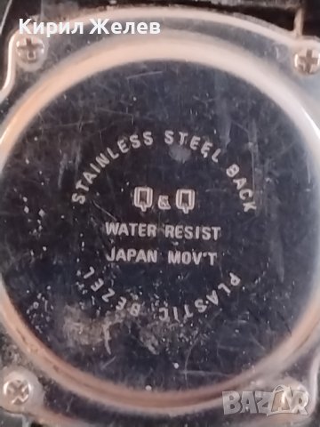 Q/Q QUARTZ WATER RESISTANT 30m. JAPAN MOVT УНИСЕКС МОДЕЛ КРАСИВ СТИЛЕН 33275, снимка 5 - Мъжки - 38753226