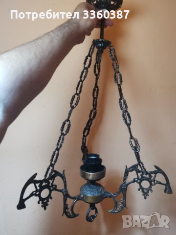 Страхотен меден полилей , снимка 7 - Полилеи - 40851013