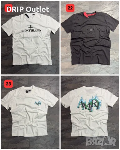 !НОВИ МОДЕЛИ! Мъжки Тениски |DIОR|LV|STONE ISLAND|BALENCIAGA, снимка 8 - Тениски - 54567915