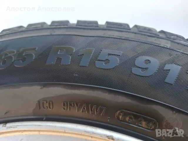 зимни гуми с джанти 15 за волво форд, снимка 4 - Гуми и джанти - 56008649