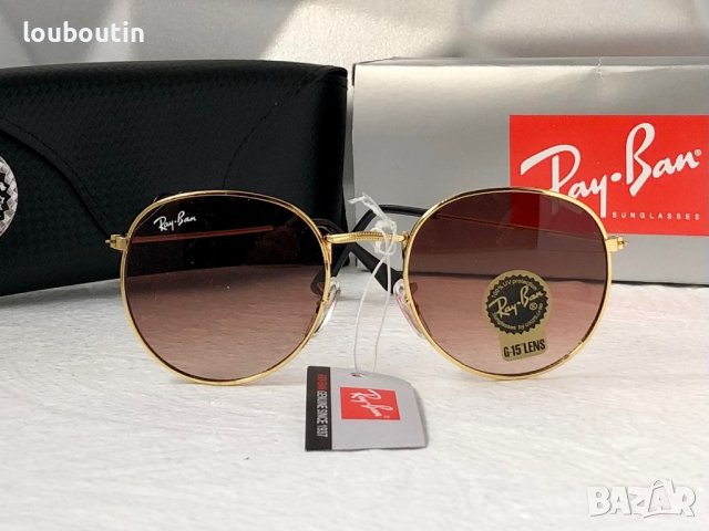 Ray-Ban Round Metal RB3447 унсекс дамски мъжки слънчеви очила, снимка 5 - Слънчеви и диоптрични очила - 41798628