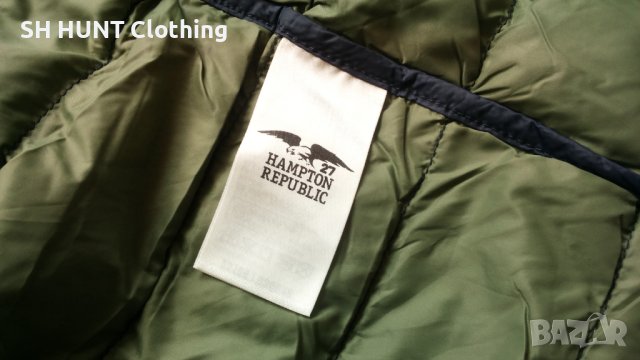 HAMPTON REPUBLIC DOWN Vest 90% Down 10% Feather размер M за лов риболов елек с гъши пух - 246, снимка 10 - Други - 40900896