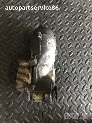 Капак на маслен филтър с маслен охладител за Peugeot Berlingo, Partner 1.6 HDI (2007) , снимка 3 - Части - 53835144