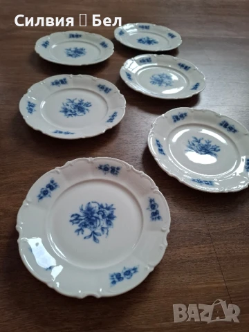 Комплект 6 чинии Vintage , снимка 8 - Антикварни и старинни предмети - 50618275