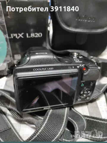 Фотоапарат NIKON COOLPIX L820, снимка 2 - Фотоапарати - 49277189
