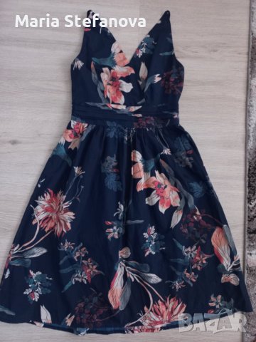 Свежа лятна рокля на цветя Vero moda, снимка 2 - Рокли - 41315634