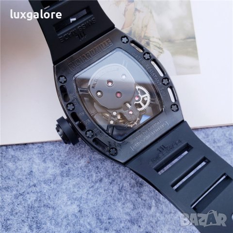 Мъжки часовник Richard Mille RM 52-01 Skull с автоматичен механизъм, снимка 5 - Мъжки - 41390929