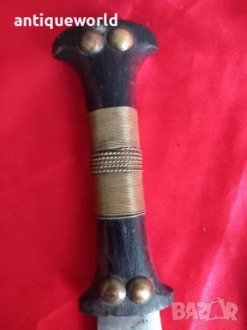 Стара ОСМАНСКА Арабска Кама, Нож, снимка 2 - Антикварни и старинни предмети - 48131861