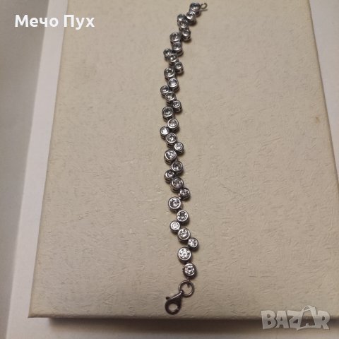 Сребърна гривна (167), снимка 2 - Гривни - 41926609