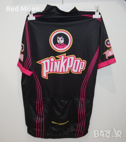 Дамска колоездачна тениска Jersey Bonfanti Pink Pop Размер S Made in Italy, снимка 5 - Спортна екипировка - 41889978