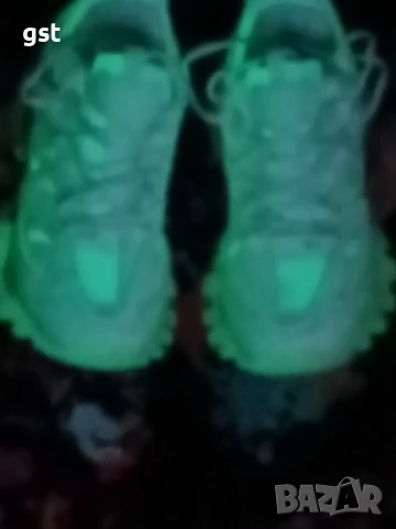 Уникални Редки Balenciaga Track 3.0 Glow in the dark наличен 45 White маратонки кецове Унисекс, снимка 3 - Маратонки - 50571222