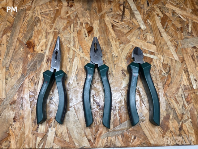 Комплект клещи Parkside 3 броя, снимка 3 - Други инструменти - 52810509