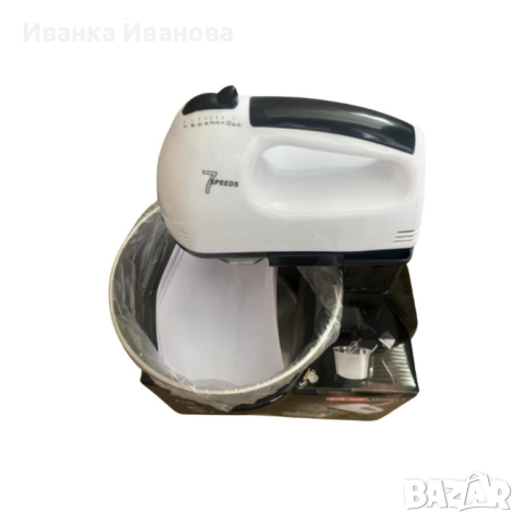 Планетарен миксер с метална купа SCARLETT SHM-133B, снимка 7 - Миксери - 50394808