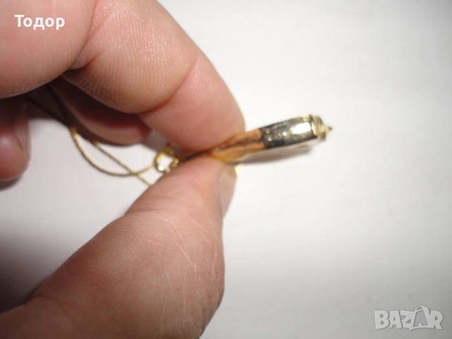 Уникално позлатено колие с обков , снимка 6 - Колиета, медальони, синджири - 52669957