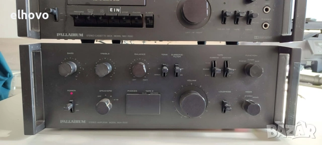 Стерео усилвател, дек, тунер Palladium 7000#1, снимка 4 - Ресийвъри, усилватели, смесителни пултове - 53107825