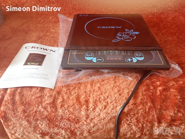 Индукционен котлон Krawn , снимка 3 - Котлони - 53845628