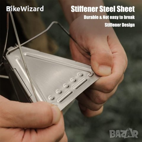 MiranaTech 17 см х 14,5 см сгъваема стойка за  филтър за кафе къмпинг/риболов НОВО, снимка 4 - Термоси - 42206903