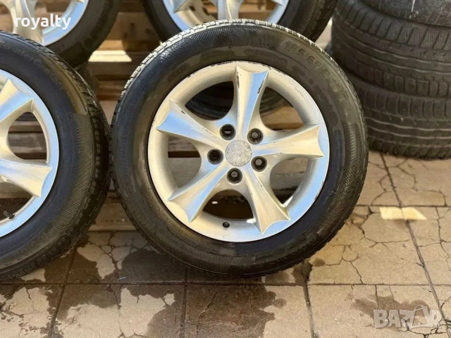 5х110 Джанти 15 Цола Опел 5x110 Opel Meriva Astra Zafira ЕТ 38 J 6.5 ЦО 65.1 185 65 15 гуми подарък , снимка 4 - Аксесоари и консумативи - 53760293