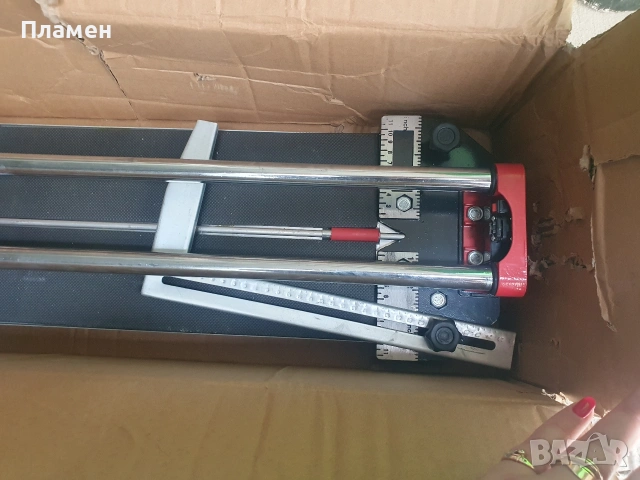 Машина за рязане на плочки 1м, снимка 3 - Други инструменти - 53668187