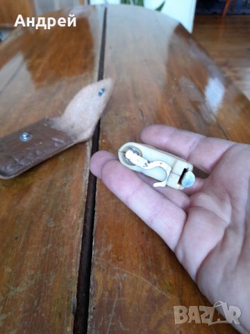 Старо рибарско кантарче,ролетка Tokoz, снимка 4 - Други ценни предмети - 35972379