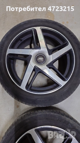 Гуми с джанти 18" цола Опел Инсигния А, снимка 3 - Гуми и джанти - 53276562