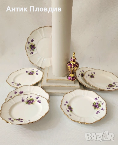 Десертен сервиз - Виолетки 